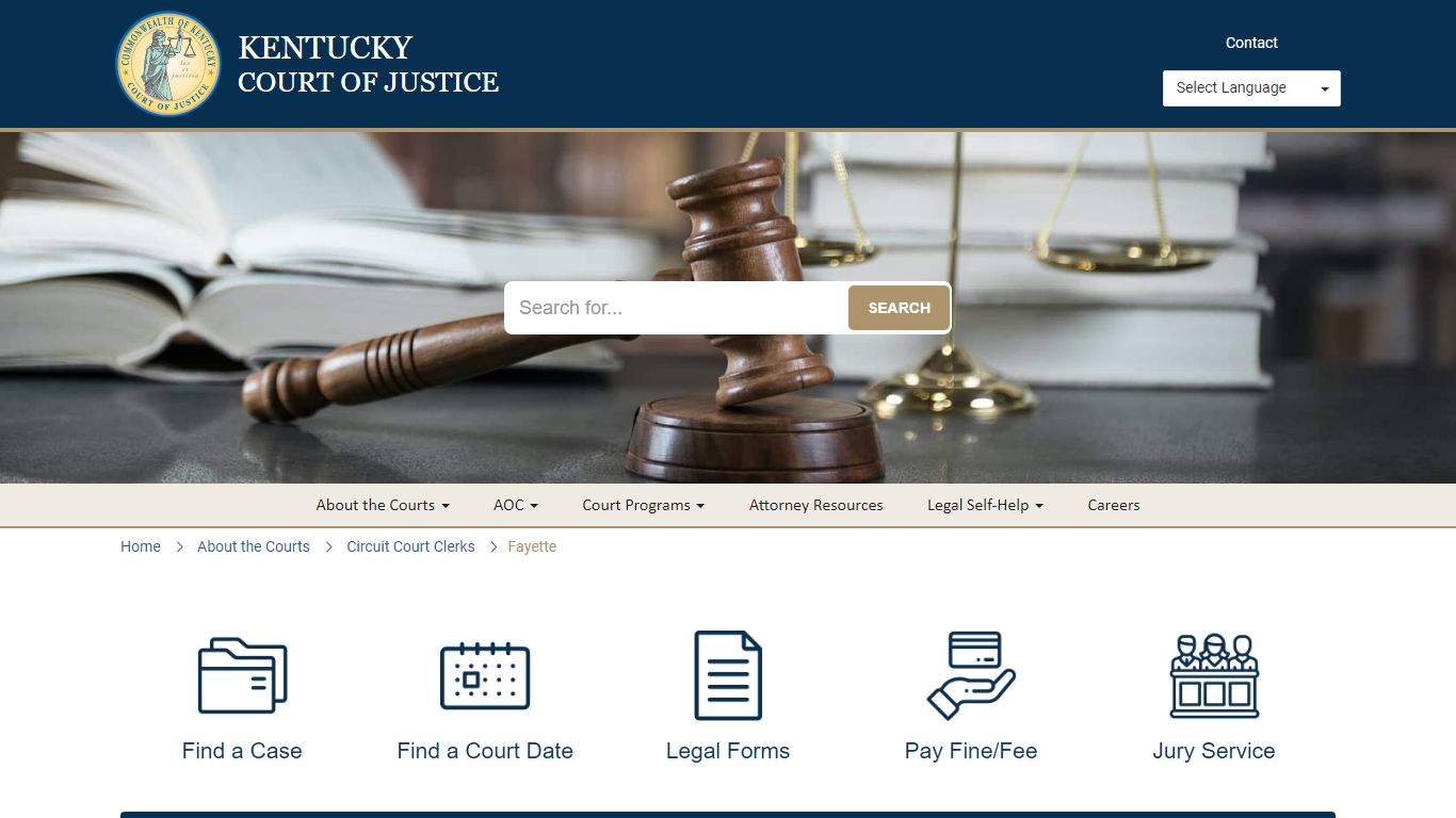 Fayette - Kentucky Court of Justice